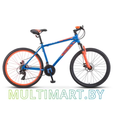 Горный велосипед Stels Navigator 500 MD 26 F020 р.16 2021 (красный/синий)